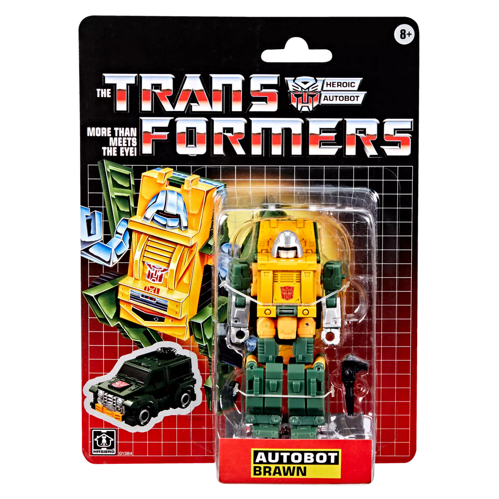 Transformers G1 Retro Carded Autobot Brawn Action Figure product image 11, provided for visual reference and product detail