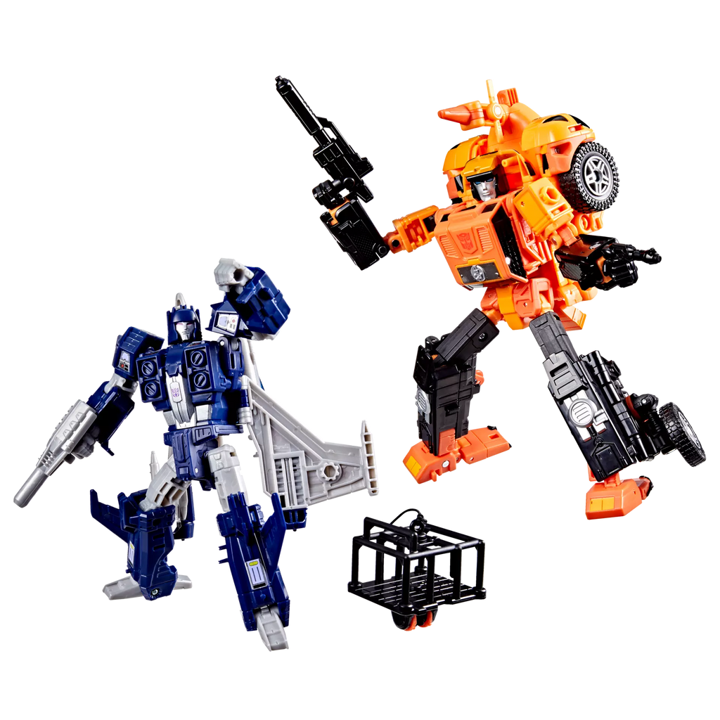 Transformers Age of the Primes Wreck 'N Doom Sandstorm and Slugslinger 2-Pack Action Figure product image 1, provided for