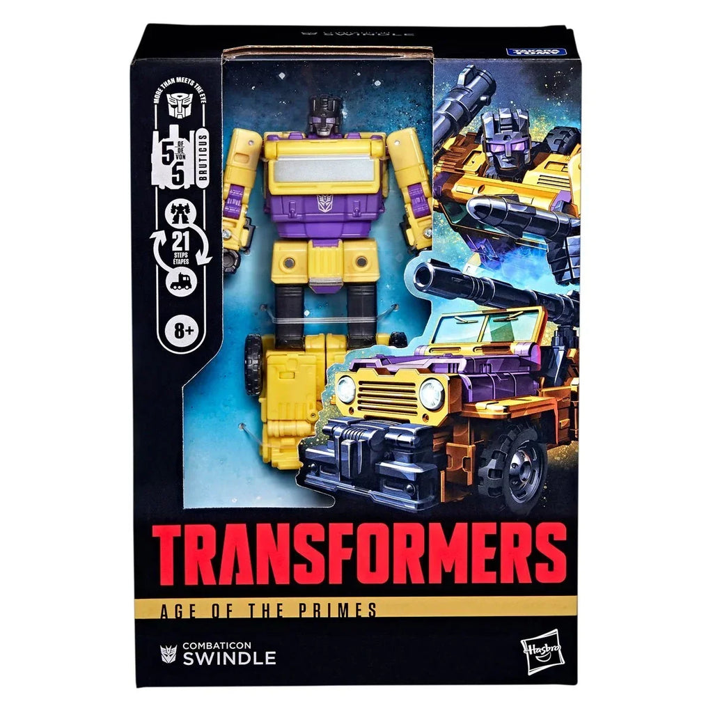 Transformers Age of the Primes Voyager Class Combaticon Swindle Action Figure product image 3, provided for visual reference