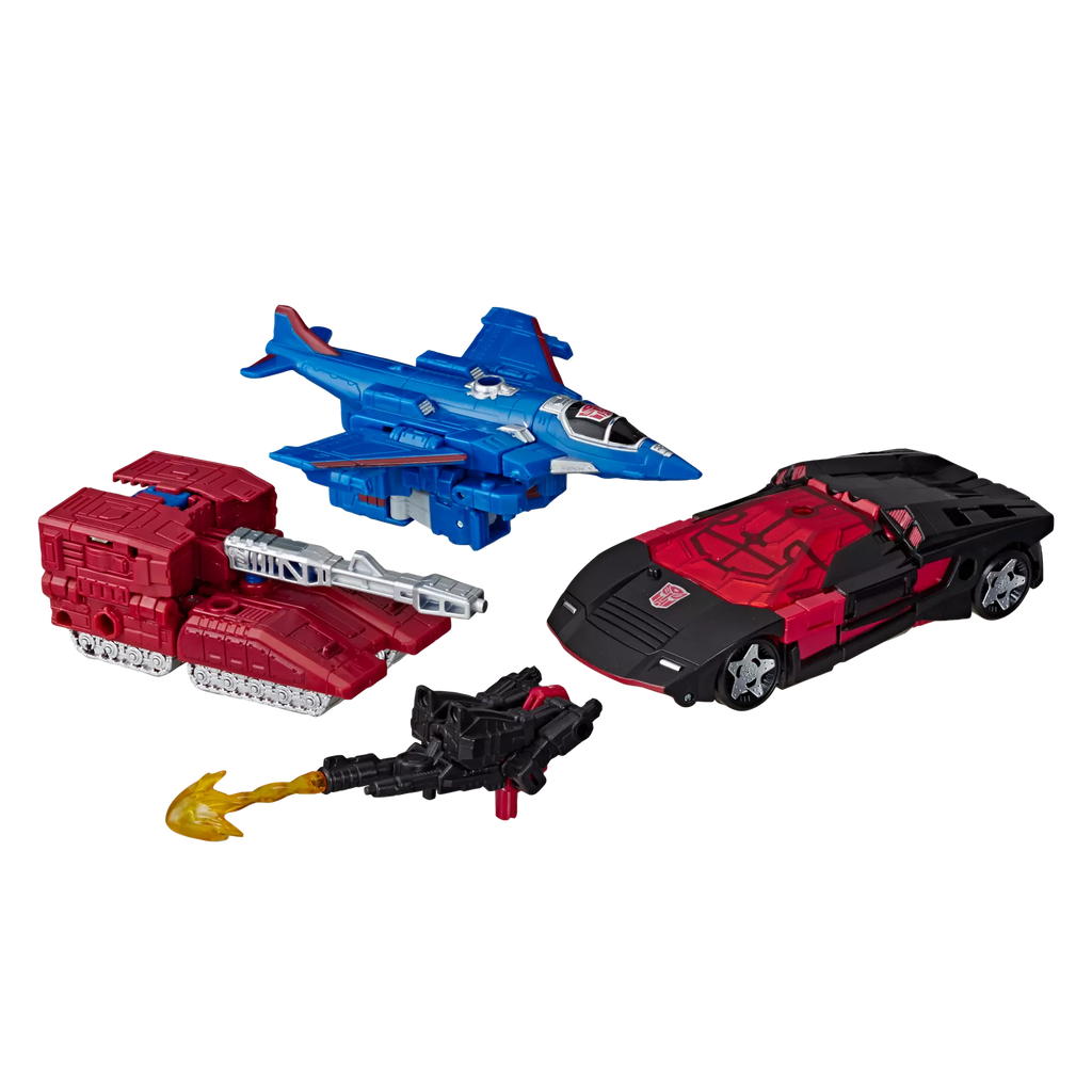 Transformers Generations War for Cybertron Siege Deluxe Autobot Alphastrike Counterforce 3 Pack (Slamdance, Trenchfoot,