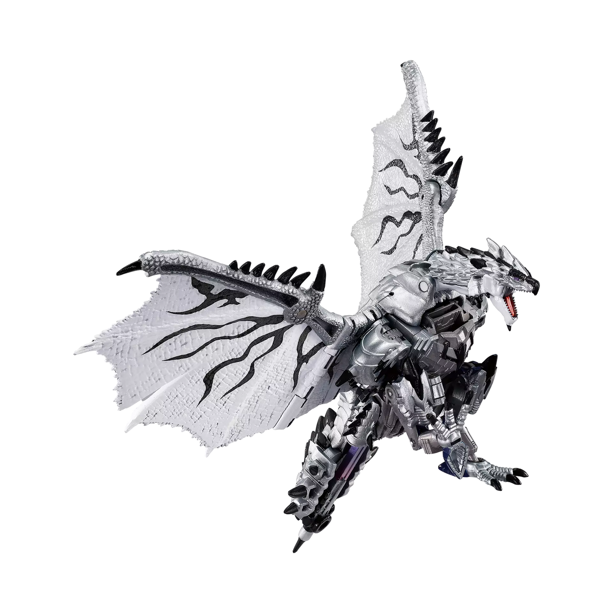 Transformers Synergenex Silver Rathalos Prime Monster Hunter Action Figure product image 4, provided for visual reference