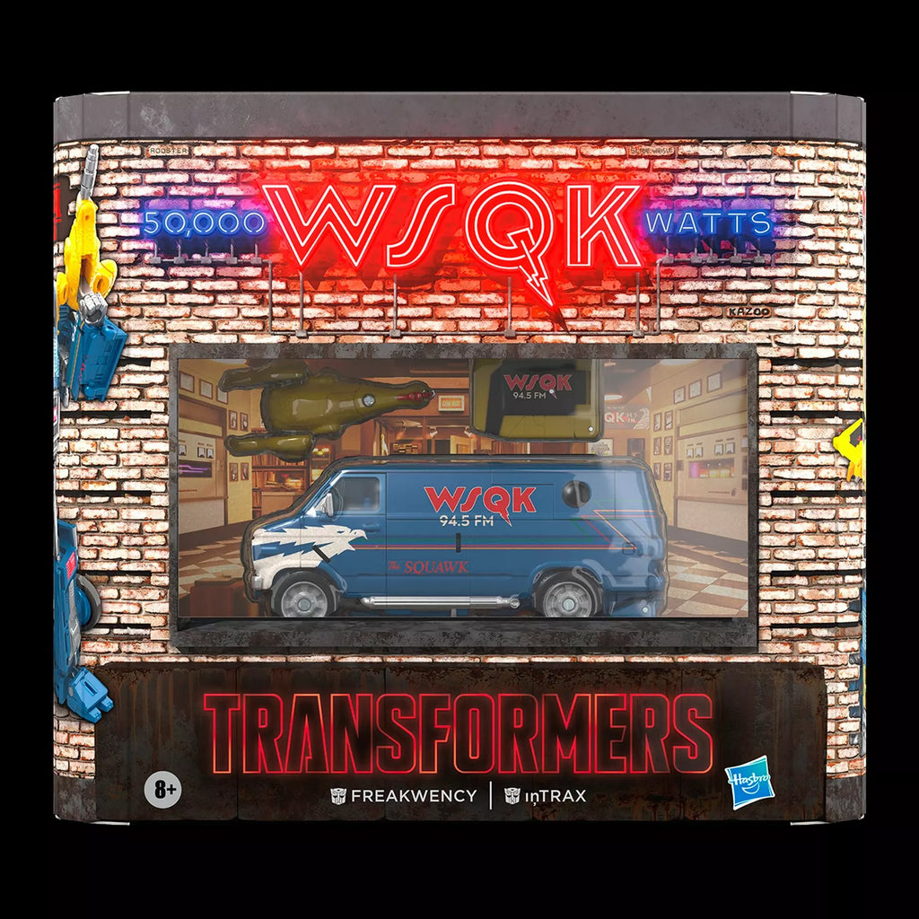 Transformers Stranger Things Freakwency and 8-Trax Action Figure Exclusive product image 8, provided for visual reference