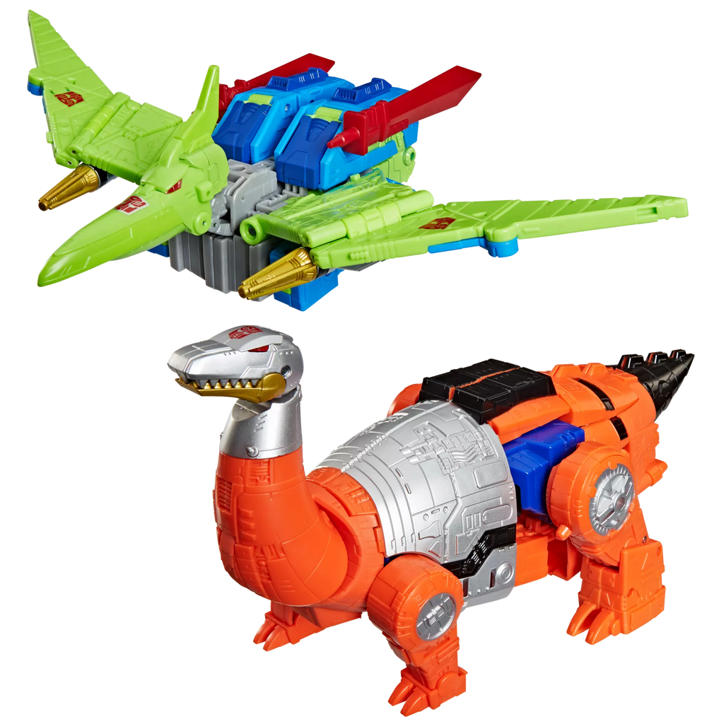 Transformers Age of the Primes Leader Class G2 Dinobot Swoop & G2 Dinobot Sludge 2 Pack Action Figure product image 2,