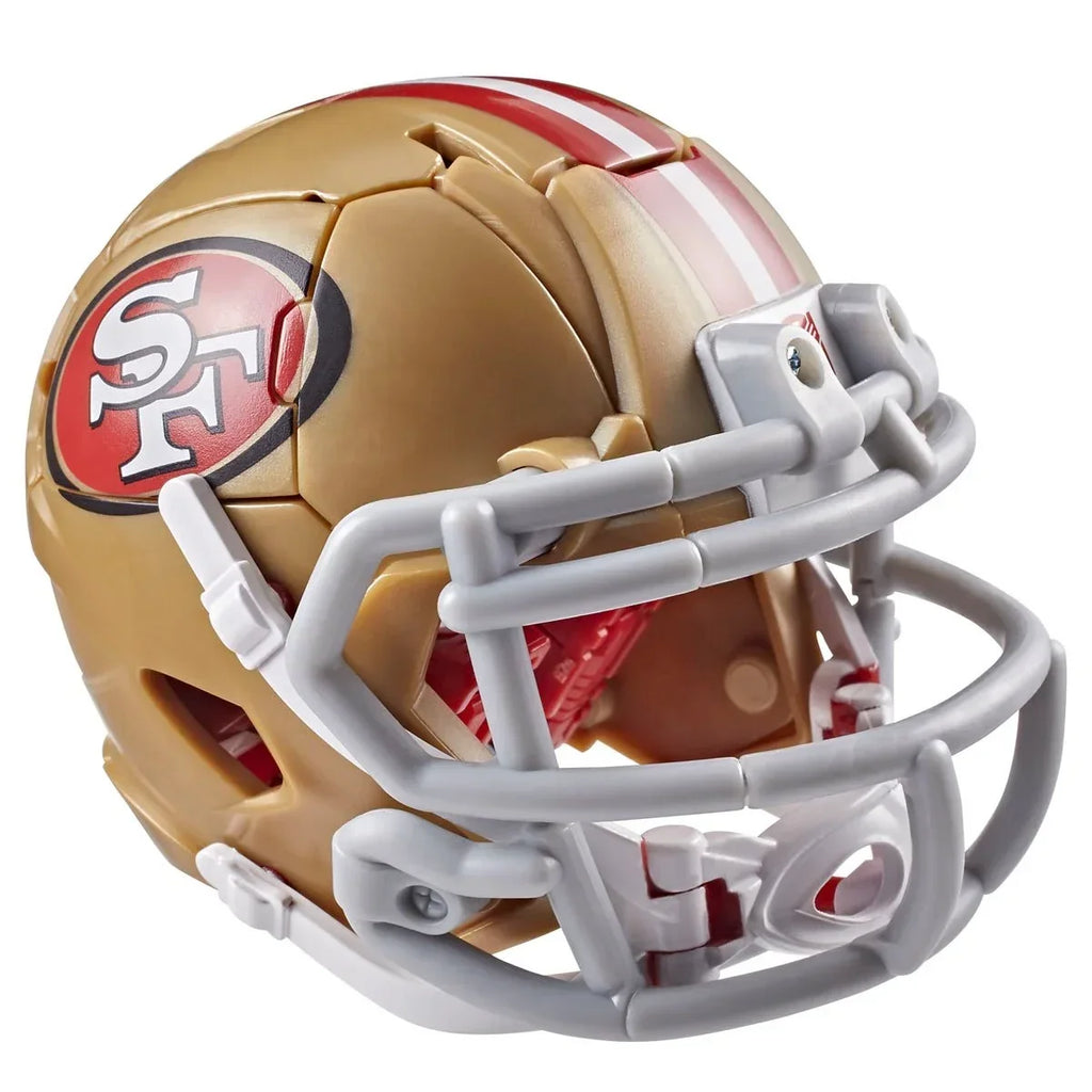 Hasbro Transformers Collaborative x NFL San Francisco 49ers Goldrush Action Figure product image 2, provided for visual