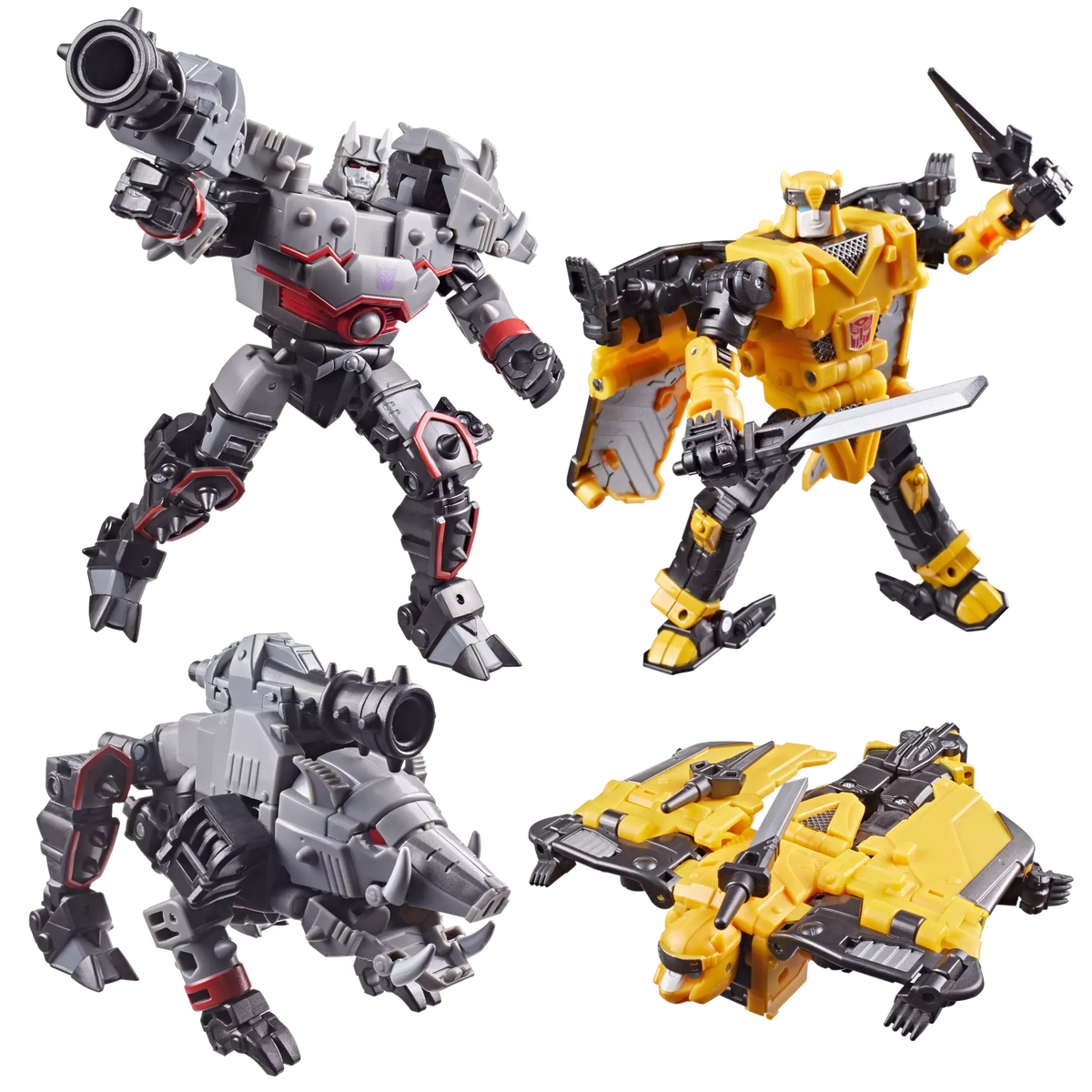 Transformers Timelines Comic Edition Bumblebee and Megatron Action Figure Exclusive product image 1, provided for visual