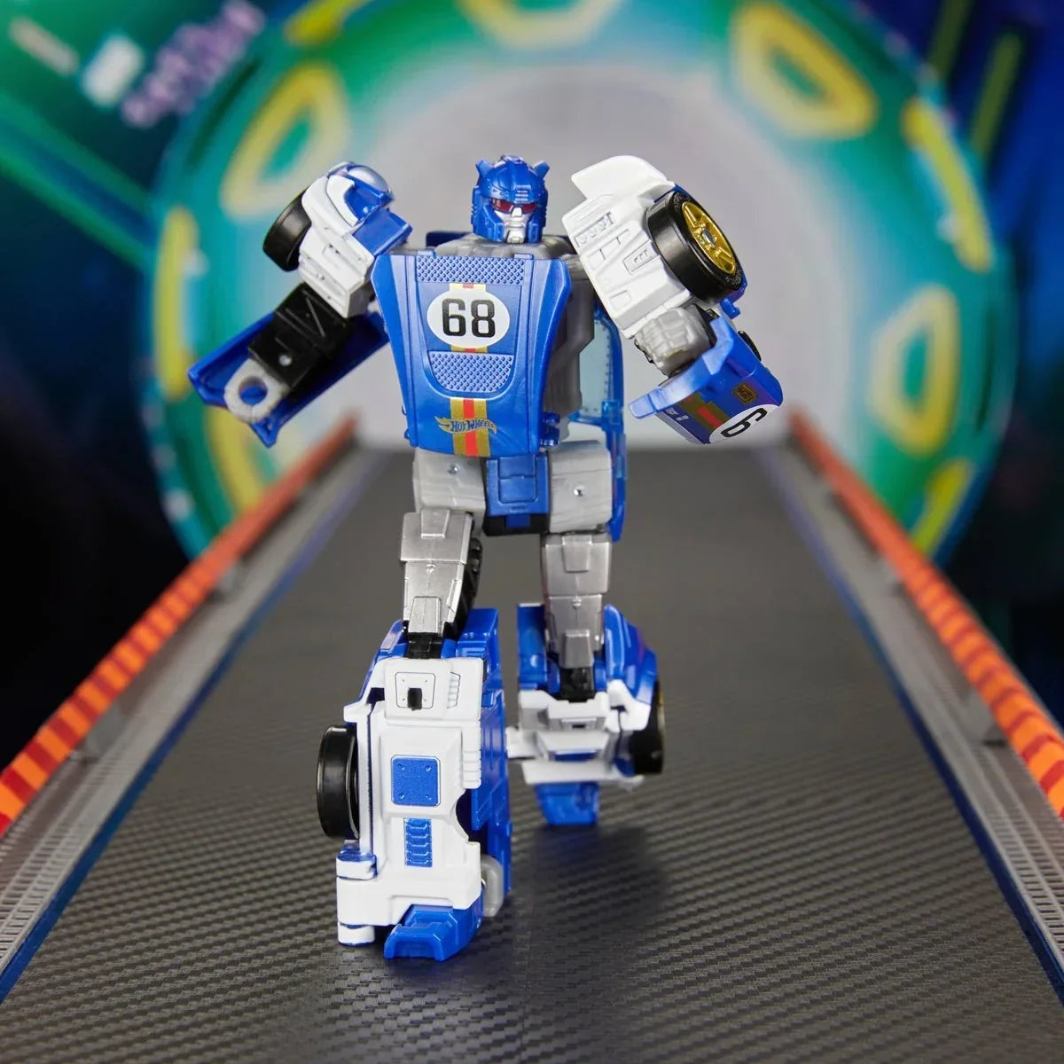 Hasbro Transformers Collaborative x Hot Wheels Deluxe Class El Segundo Coupe 5 Inch Action Figure product image 2, provided