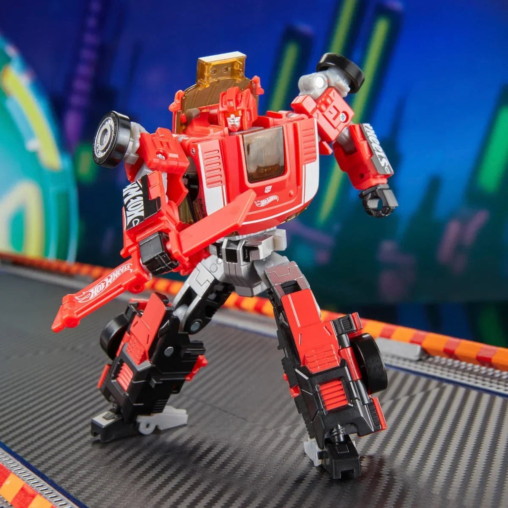 Hasbro Transformers Collaborative x Hot Wheels Deluxe Class GT-Scorcher 5 Inch Action Figure product image 4, provided for