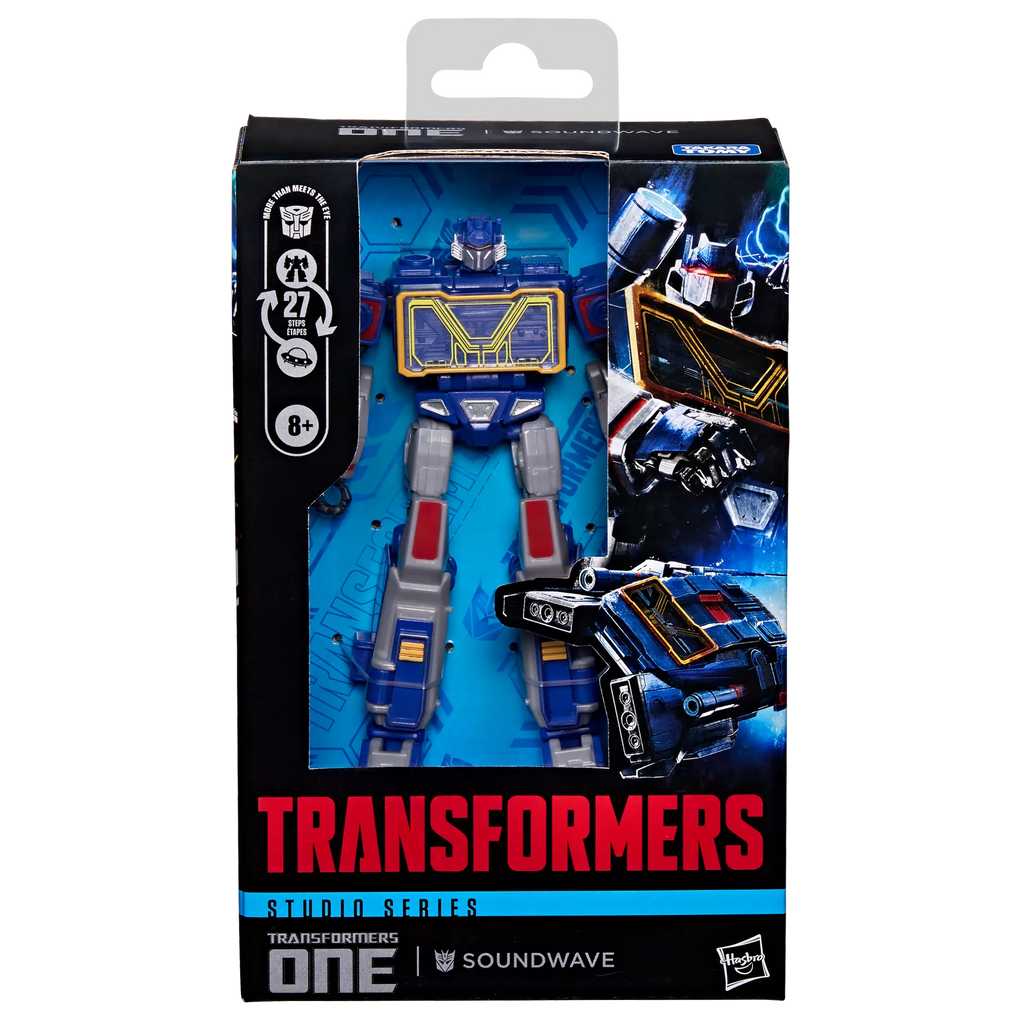 Transformers One Studio Series Deluxe Soundwave Action Figure product image 3, provided for visual reference and product