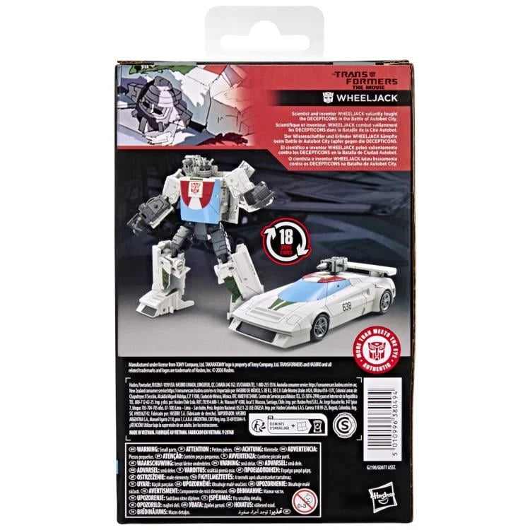 Transformers Generations Studio Series 86 Deluxe Wheeljack Action Figure product image 7, provided for visual reference and