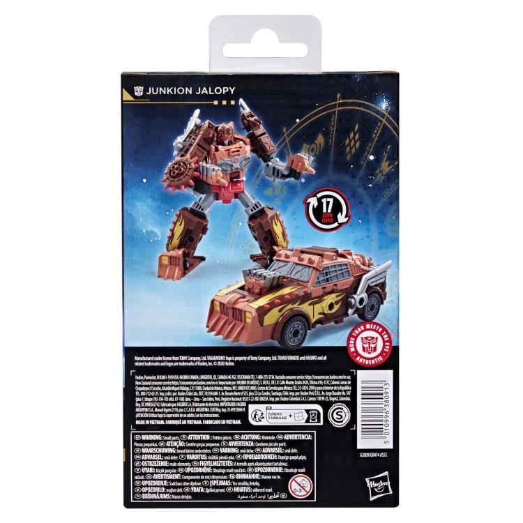 Transformers Age of the Primes Deluxe Junkion Jalopy Action Figure product image 4, provided for visual reference and