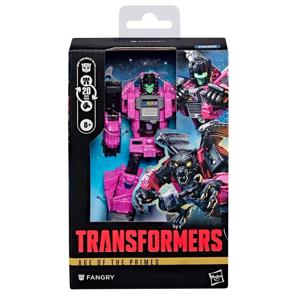 Transformers Age of the Primes Deluxe Class Fangry Action Figure product image 3, provided for visual reference and product