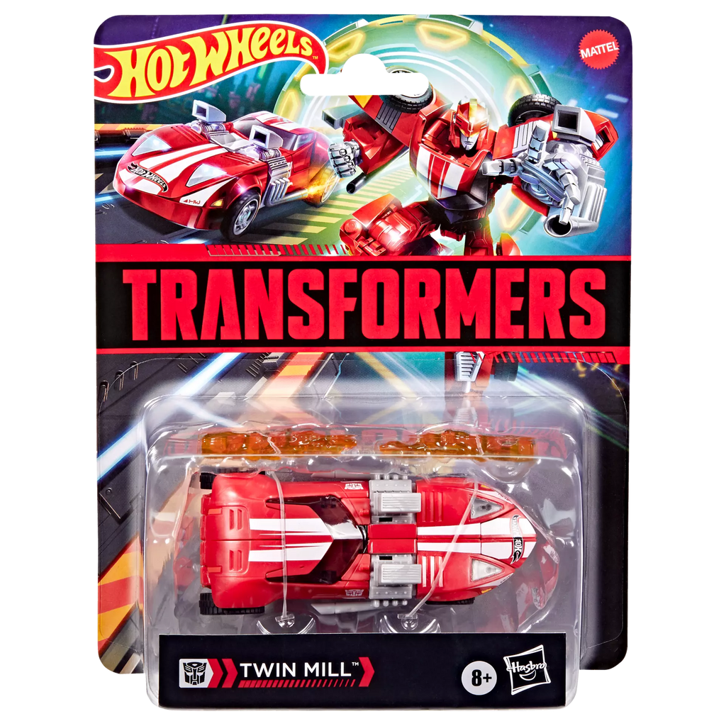 Transformers Collaborative Hot Wheels Twin Mill (Red) Action Figure product image 12, provided for visual reference and