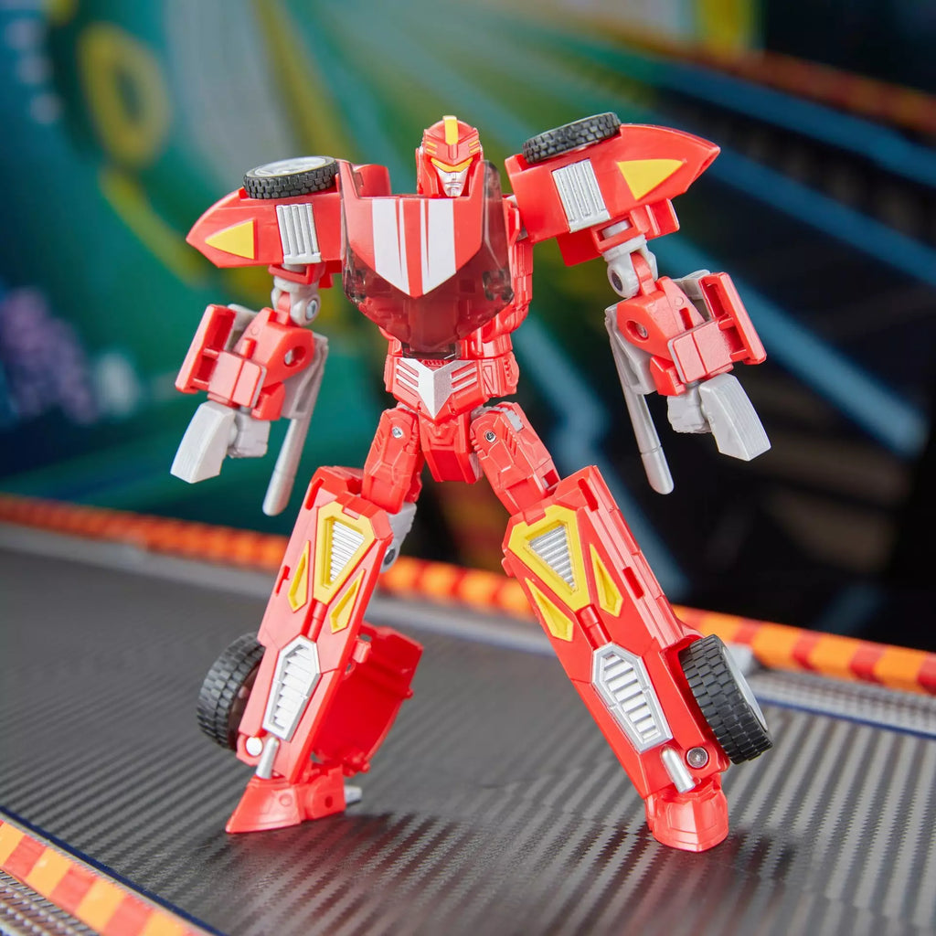 Transformers Collaborative Hot Wheels Twin Mill (Red) Action Figure product image 5, provided for visual reference and