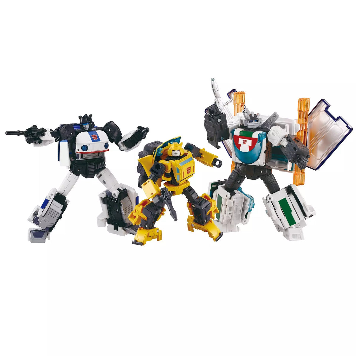 Transformers Dramatic Capture Series Cybertron Chase 3-Pack Action Figure product image 3, provided for visual reference and