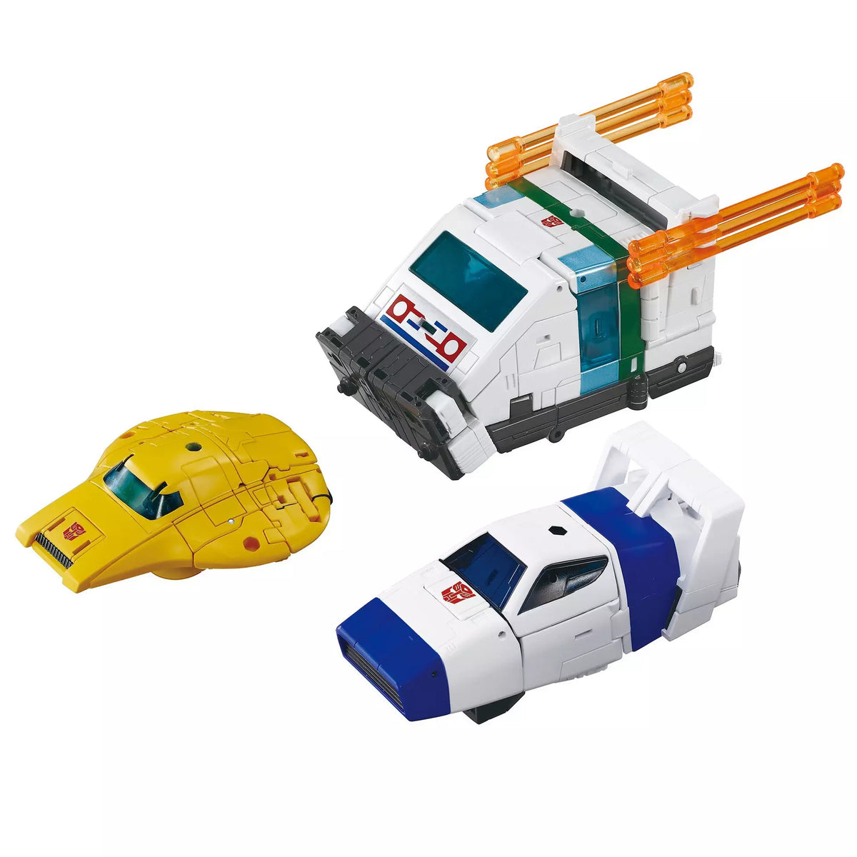 Transformers Dramatic Capture Series Cybertron Chase 3-Pack Action Figure product image 5, provided for visual reference and