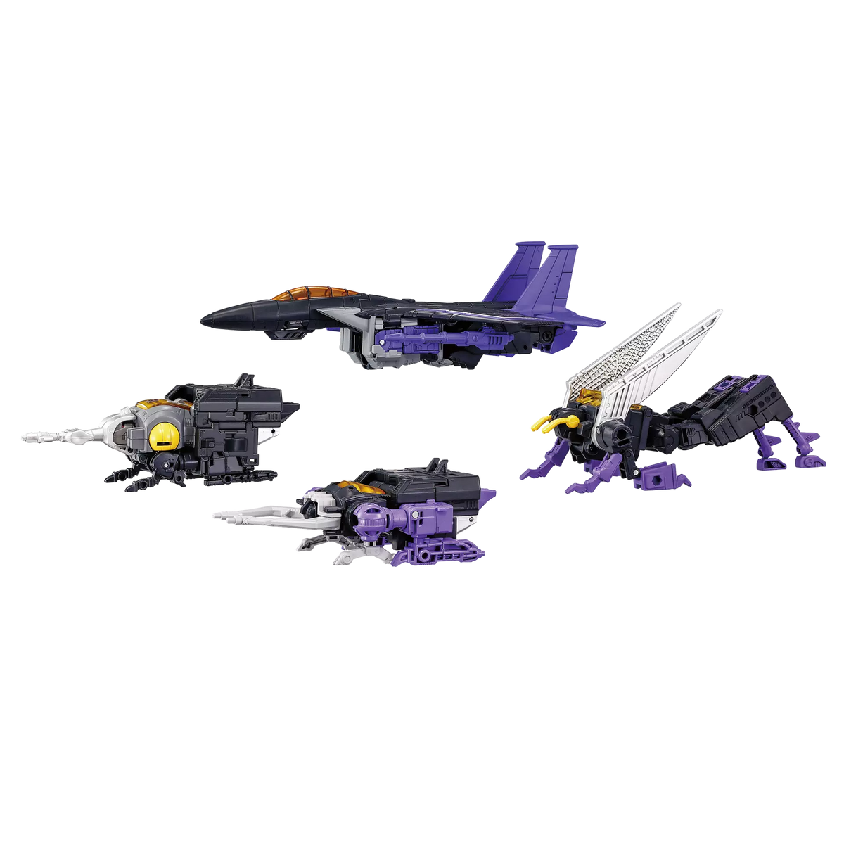 Transformers Dramatic Capture Series DCS-6 Decepticons Part 2 4-Pack Action Figure product image 3, provided for visual