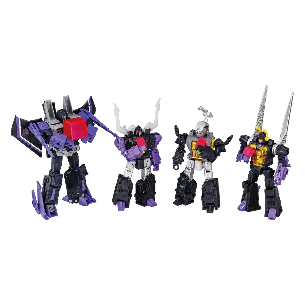 Transformers Dramatic Capture Series DCS-6 Decepticons Part 2 4-Pack Action Figure product image 2, provided for visual