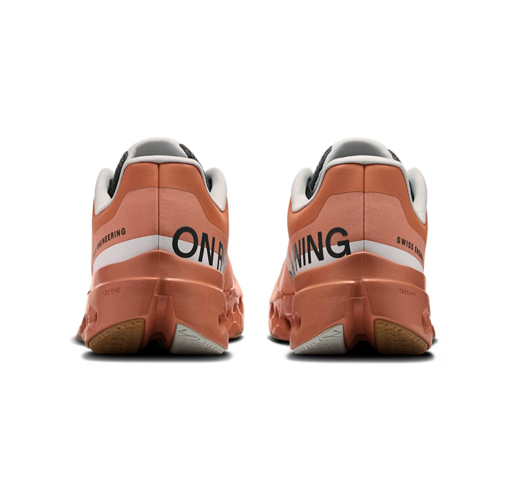 On Women Cloudsurfer Next Z5 Canyon/White Running Shoes product image 5, provided for visual reference and product detail