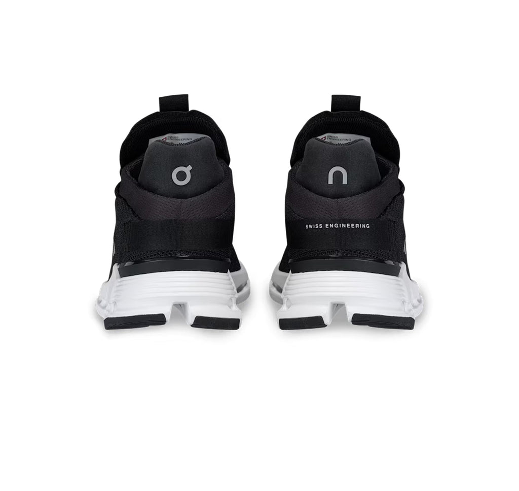 On Women Cloudnova Phantom/White Lifestyle Sneakers product image 5, provided for visual reference and product detail review