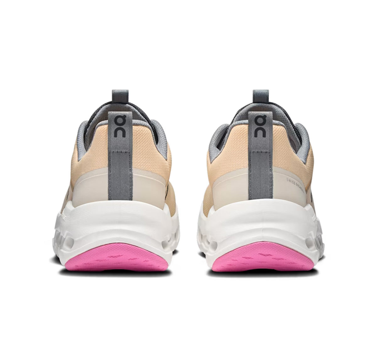 On Big Kids' Cloudleap Blonde/Ivory Athletic Shoes product image 5, provided for visual reference and product detail review