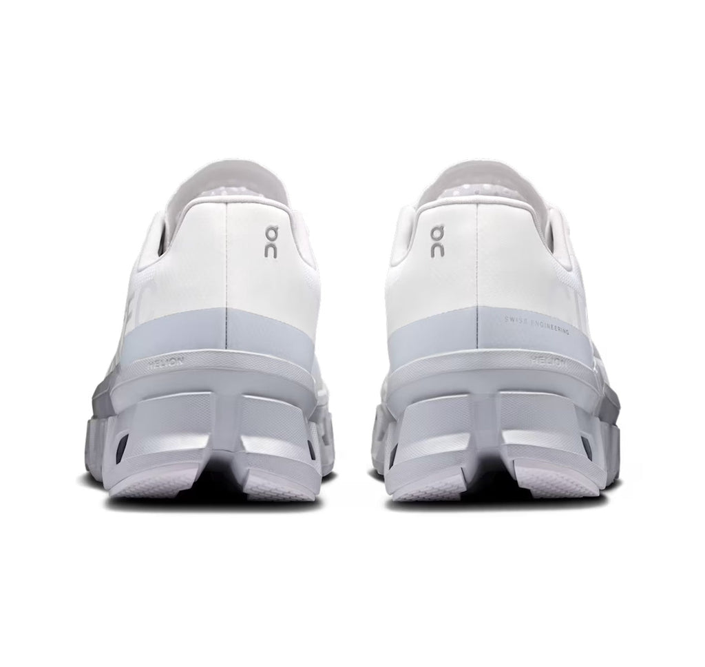 On Men Cloudmonster White/Glacier Running Shoes product image 5, provided for visual reference and product detail review