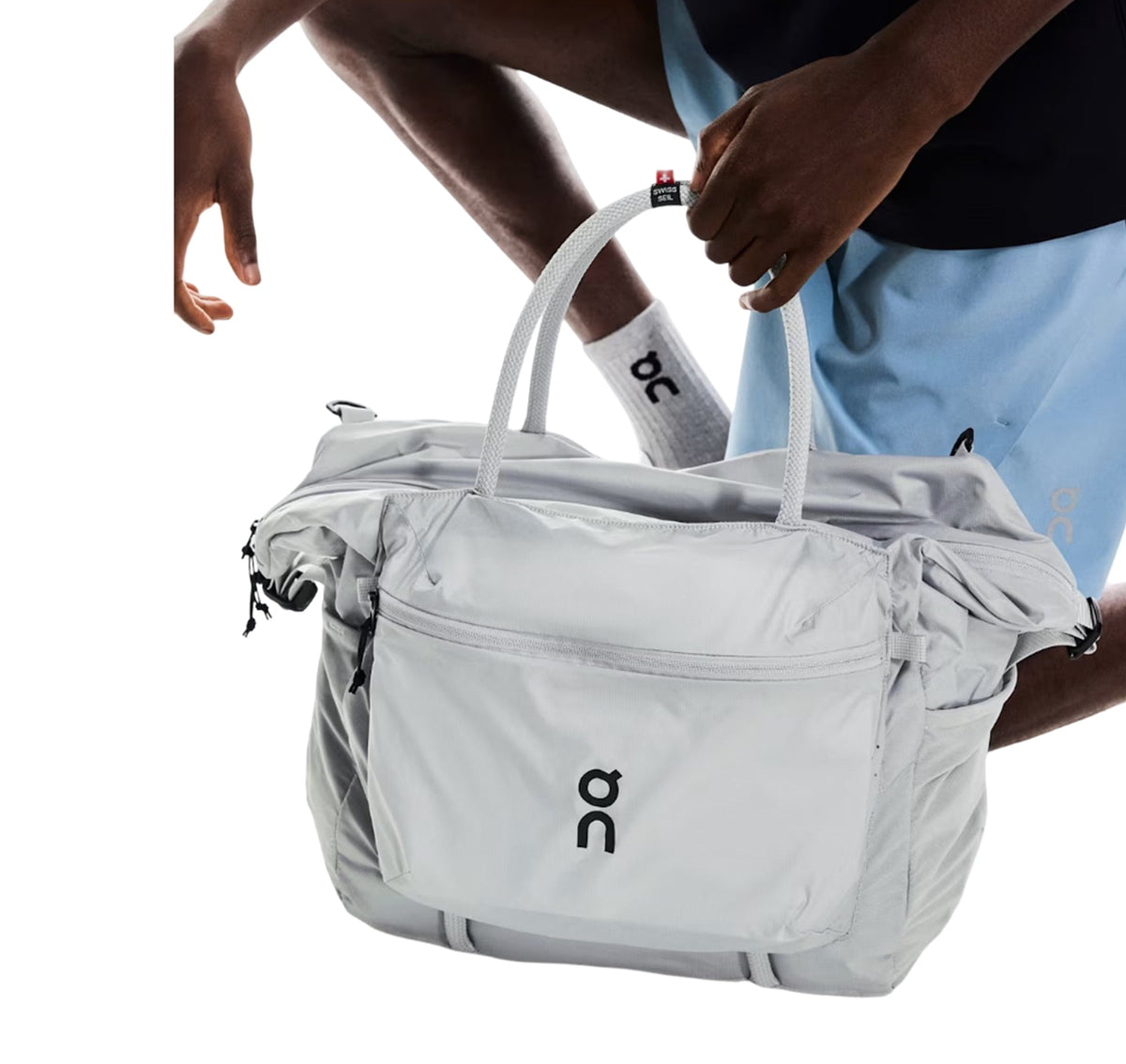 On Track Pack 35L Lite Glacier Sports Duffel Bag product image 2, provided for visual reference and product detail review