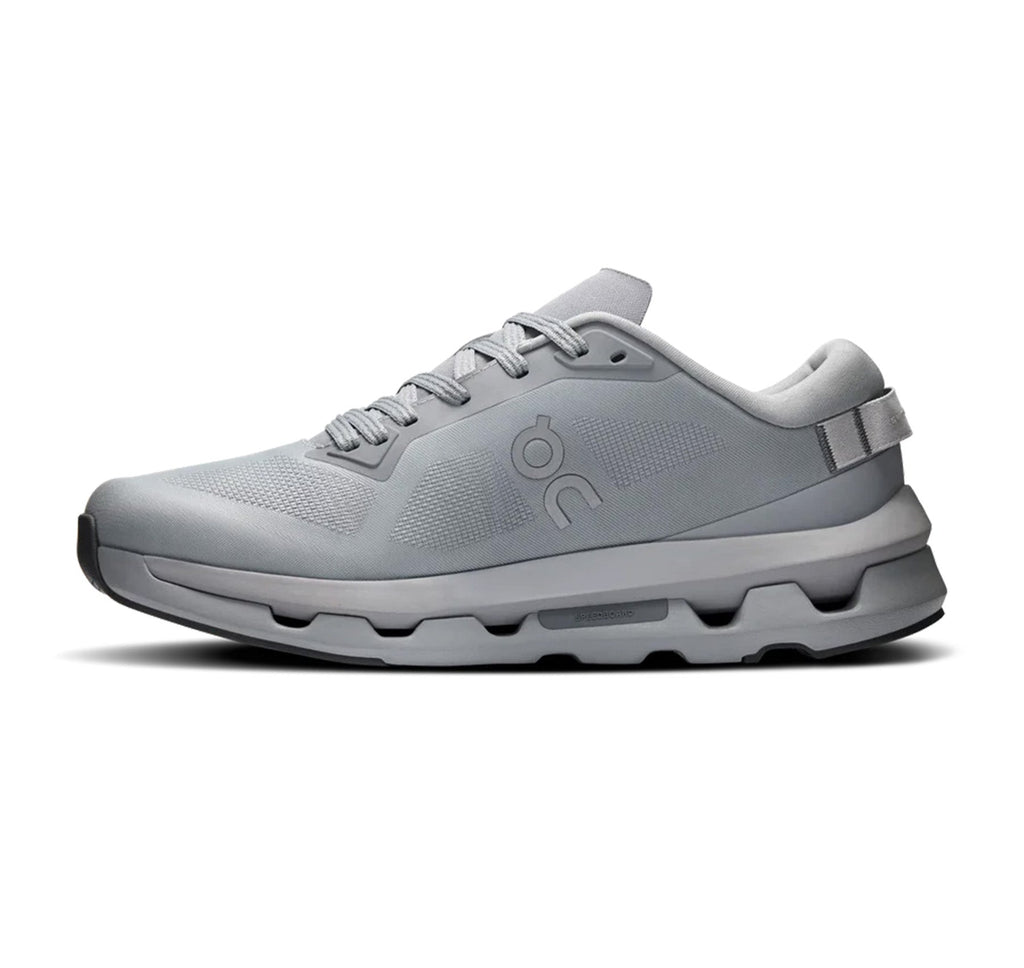 On Men Cloudzone Alloy/Rock Lifestyle Sneakers product image 4, provided for visual reference and product detail review