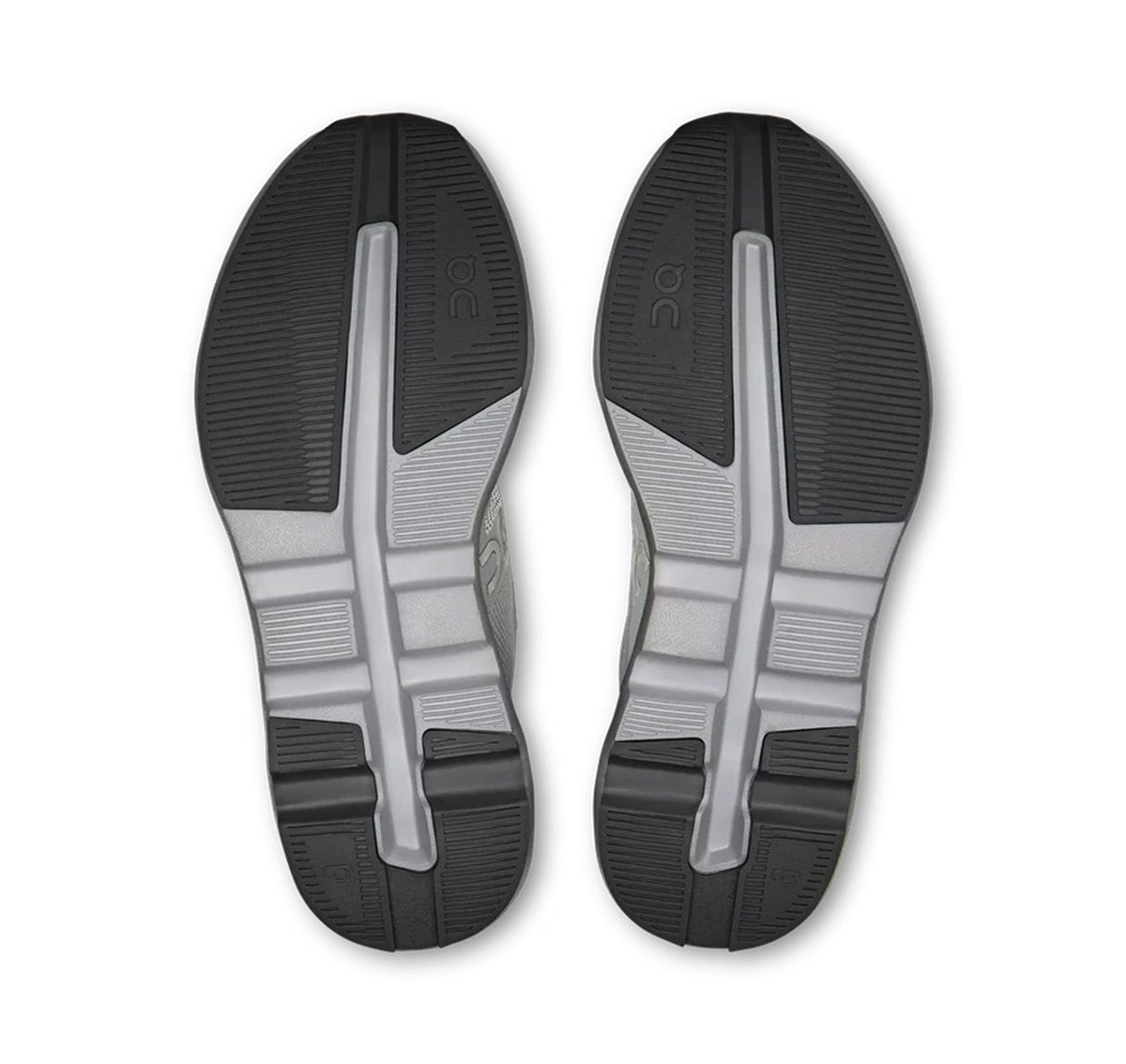 On Men Cloudzone Alloy/Rock Lifestyle Sneakers product image 6, provided for visual reference and product detail review