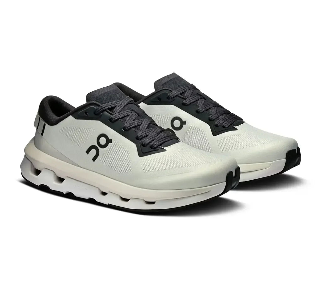 On Women Cloudzone Ice/Black Lifestyle Sneakers product image 2, provided for visual reference and product detail review