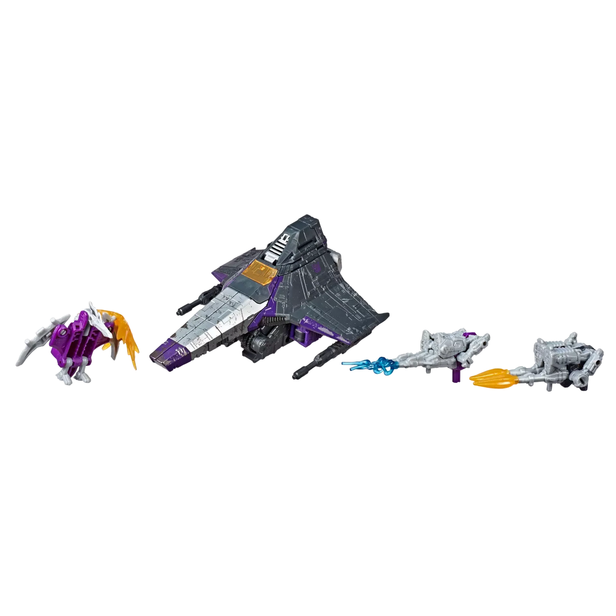 Transformers Generations War For Cybertron: Siege Voyager Decepticon Skywarp Phantomstrike Squadron 4 Pack Final Strike