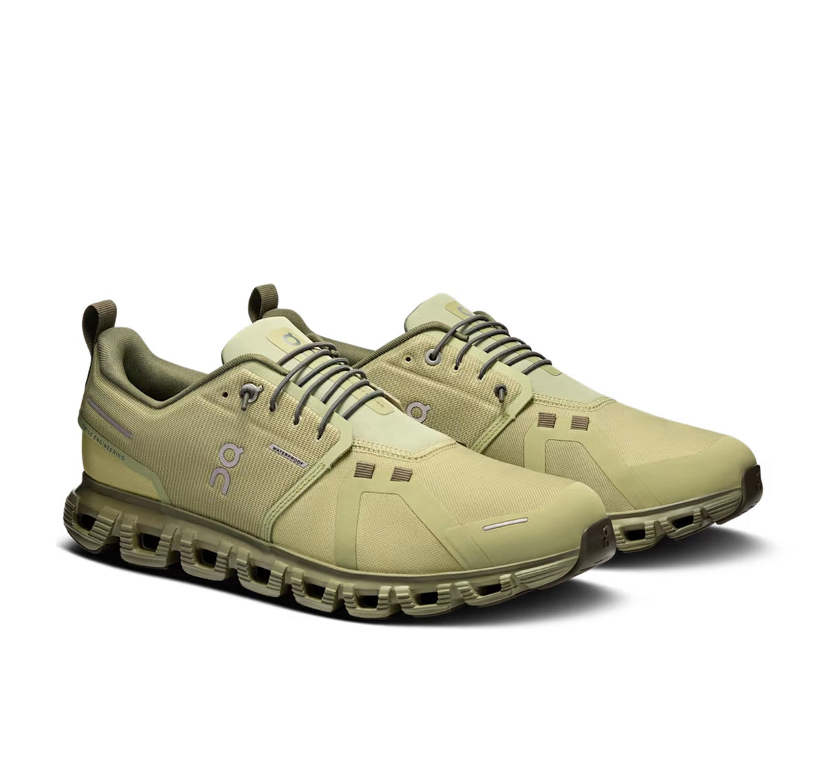 On Men Cloud 6 Waterproof Caper/Grove Lifestyle Sneakers product image 2, provided for visual reference and product detail
