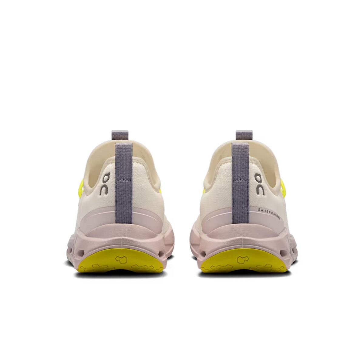 On Little Kids' Cloudleap Ivory/Orchid Athletic Shoes product image 5, provided for visual reference and product detail