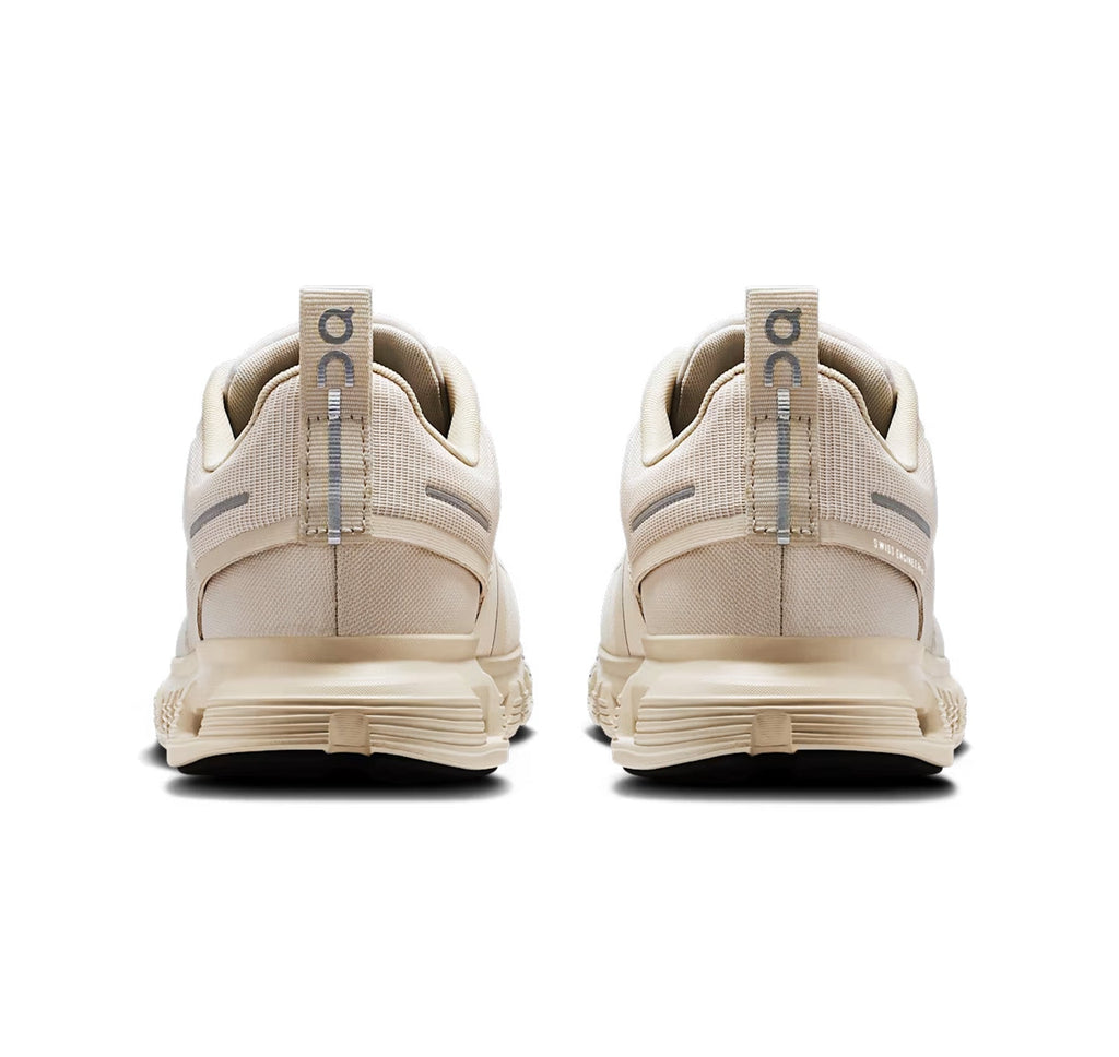 On Women Cloud 6 Waterproof Pearl/Cream Lifestyle Sneakers product image 5, provided for visual reference and product detail