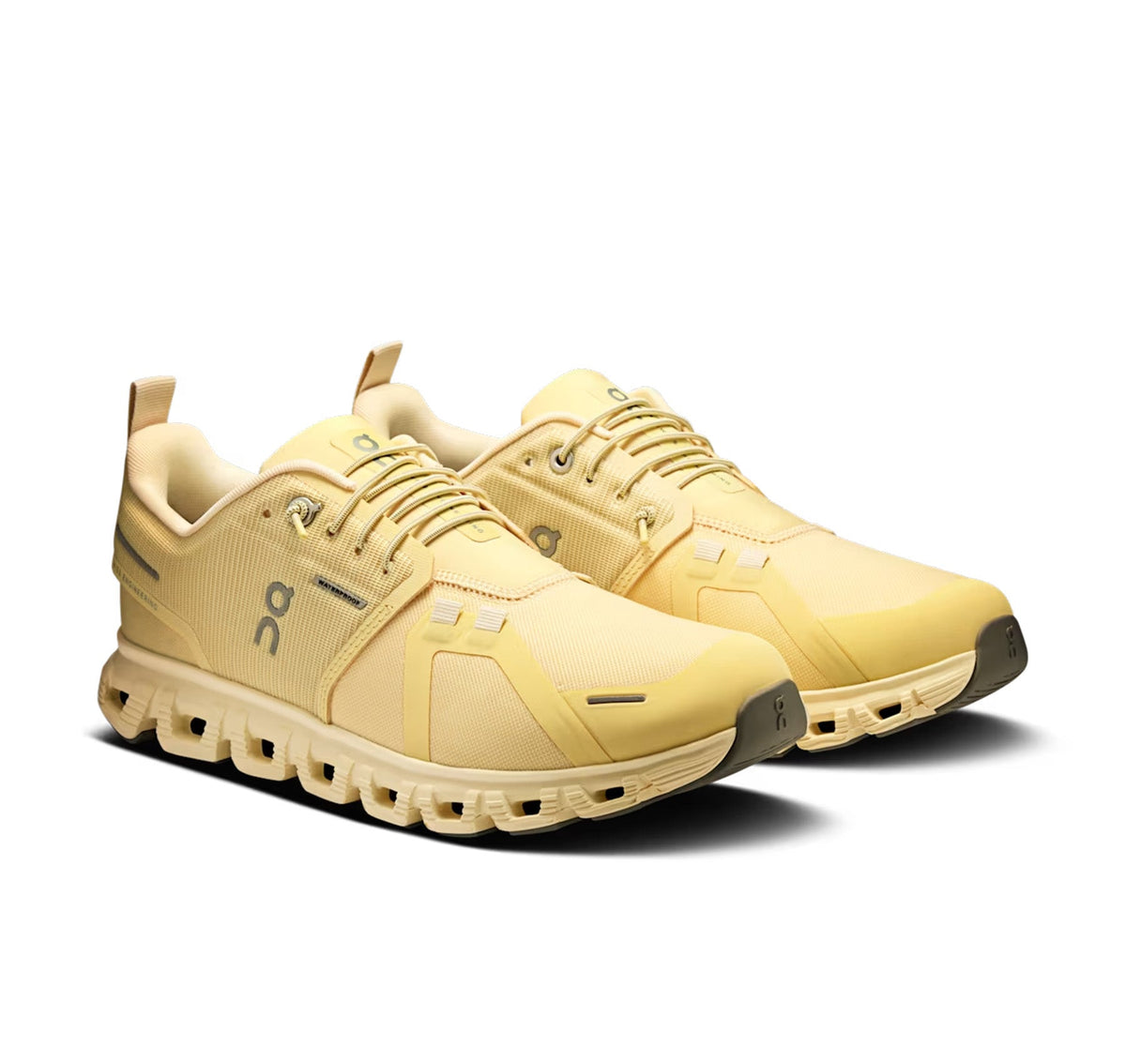 On Women Cloud 6 Waterproof Nectar/Castor Lifestyle Sneakers product image 2, provided for visual reference and product