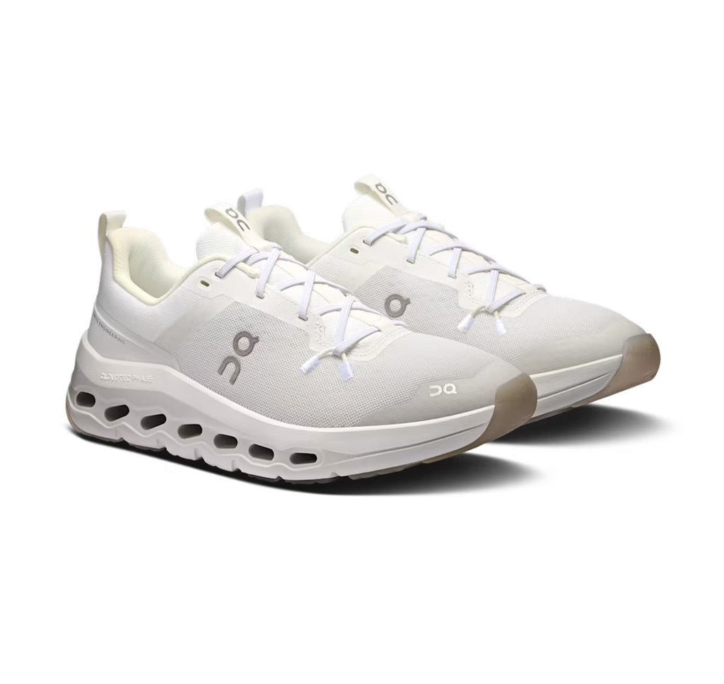 On Big Kids' Cloudleap White Athletic Shoes product image 2, provided for visual reference and product detail review