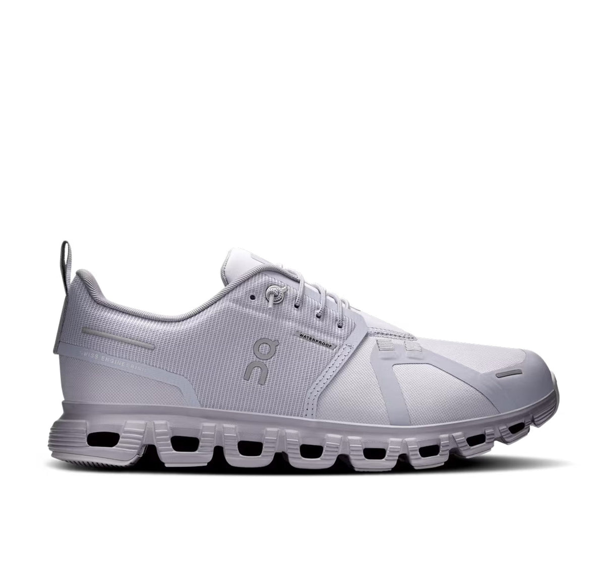On Women Cloud 6 Waterproof Nimbus/Lilac Lifestyle Sneakers product image 1, provided for visual reference and product