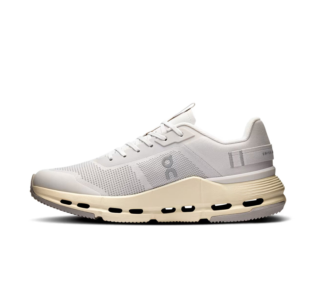 On Women Cloudnova Form 2 TT Wolf/Cream Lifestyle Sneakers product image 4, provided for visual reference and product detail