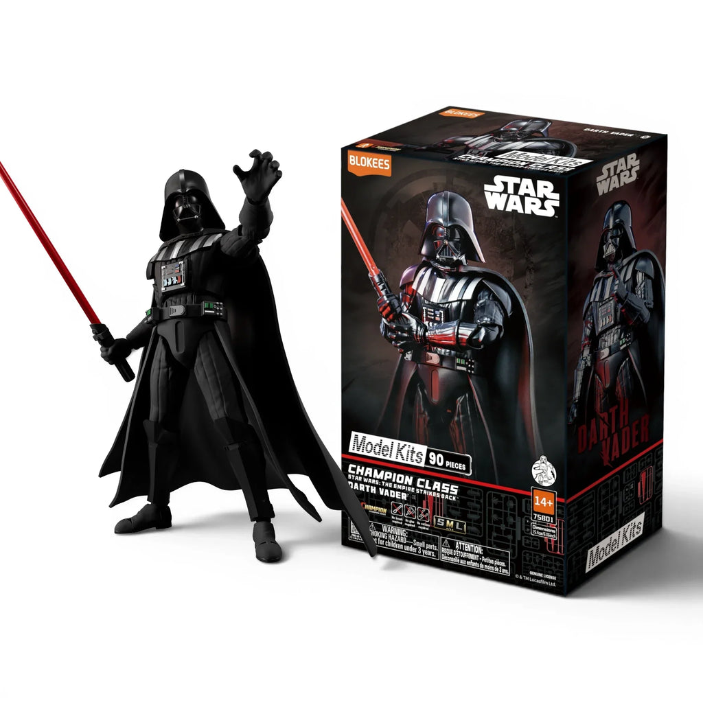 Blokees Darth Vader Action Character - Model Kit product image 1, provided for visual reference and product detail review