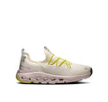 On Little Kids' Cloudleap Ivory/Orchid Athletic Shoes product image 1, provided for visual reference and product detail