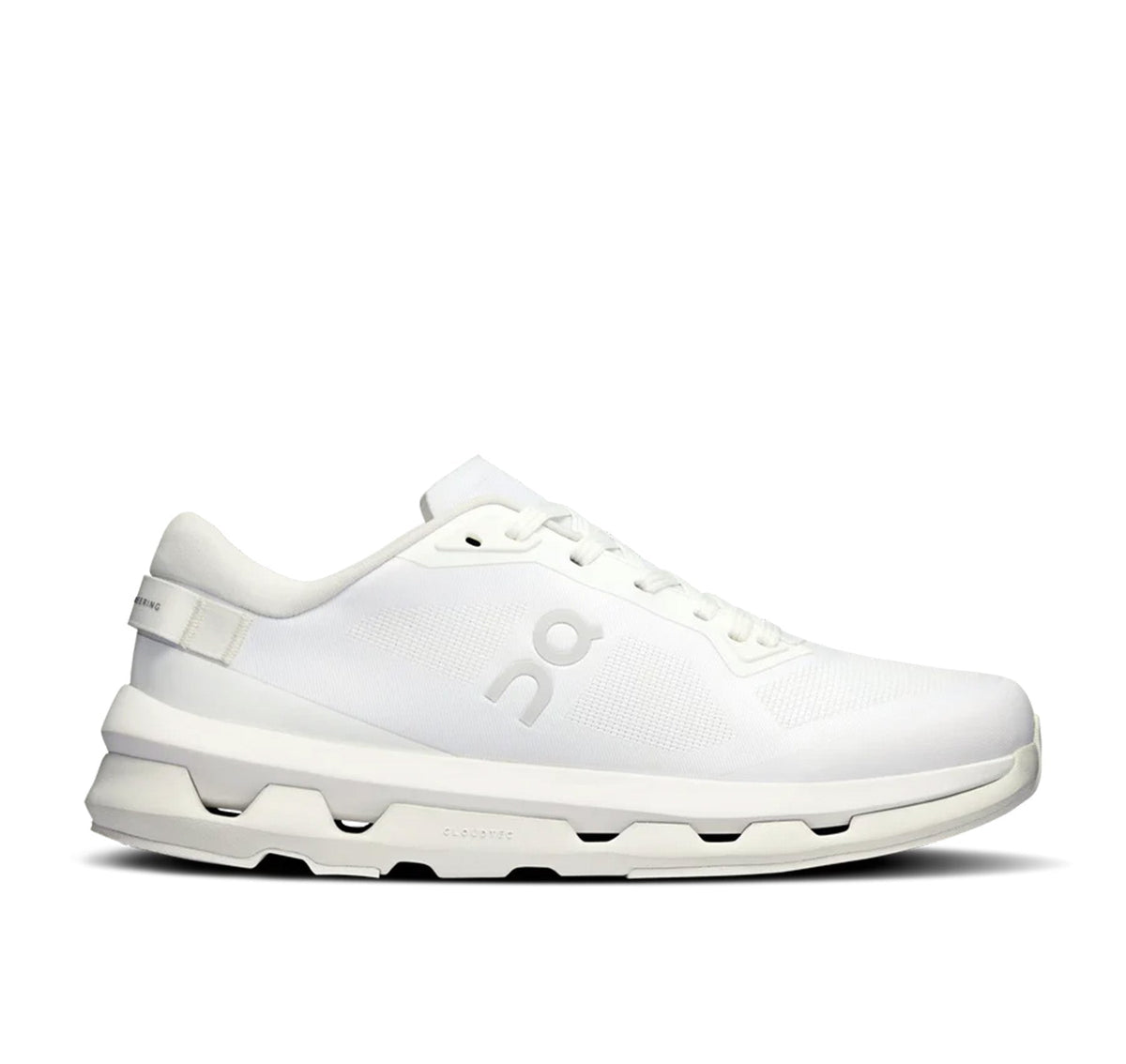 On Men Cloudzone White Lifestyle Sneakers product image 1, provided for visual reference and product detail review