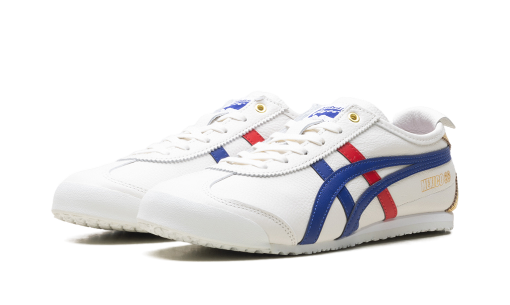 Onitsuka-tiger|mexico-66-white-blue-red-metallic-gold-228905 product image 2, provided for visual reference and product