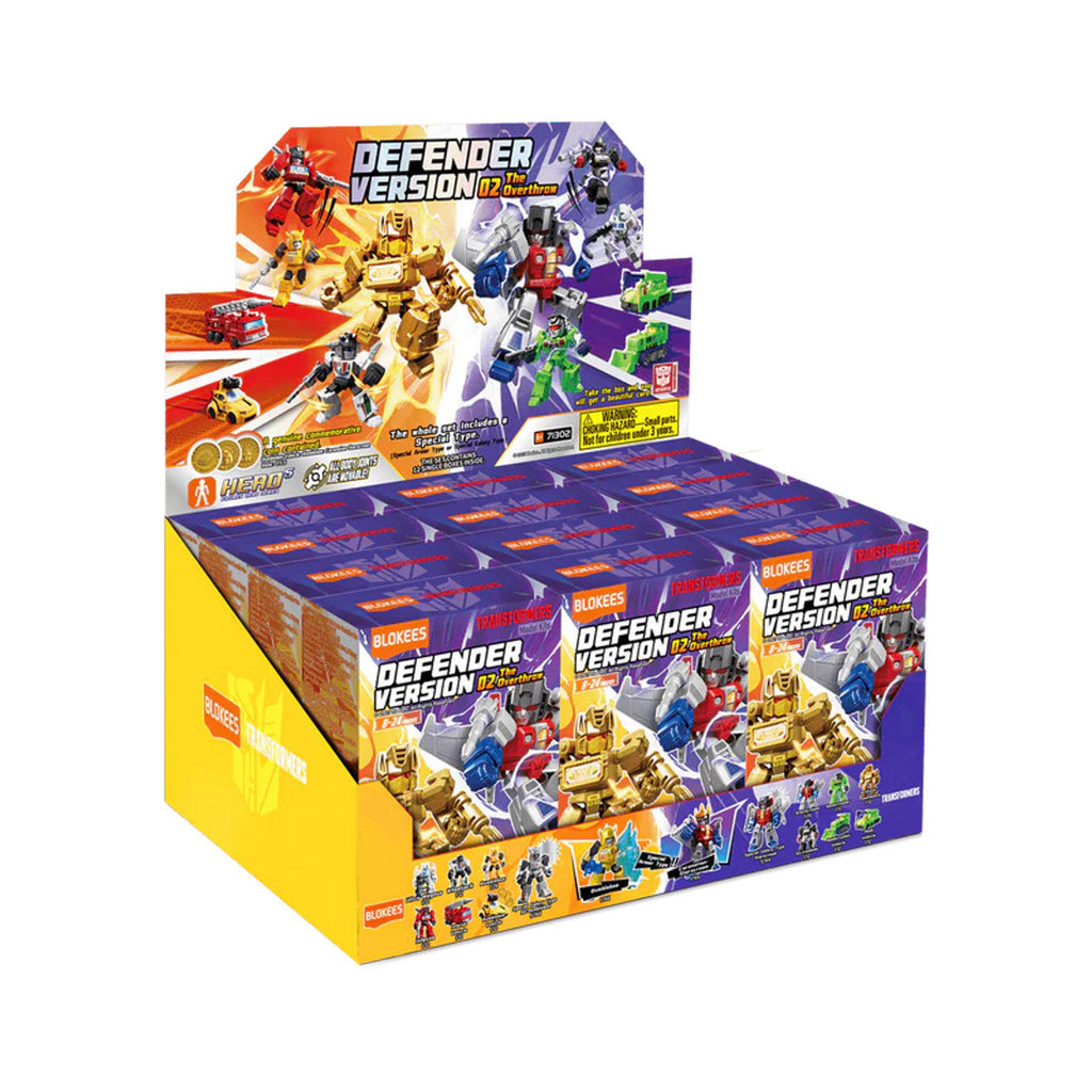 Blokees Transformers Model Kits Defender Version #02 The Overthrow Mystery Box Trading Figure Set of 12 product image 2,