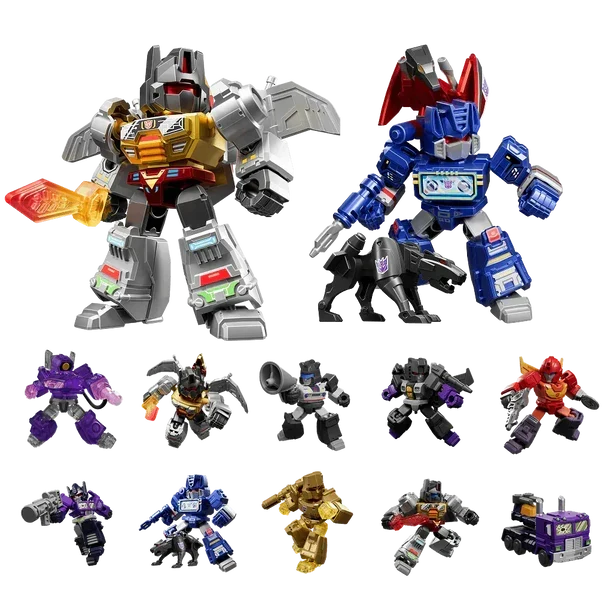 Blokees Transformers Model Kits Defender Version #03 Heavy Metal War Mystery Box Trading Figure Set of 12 product image 1,