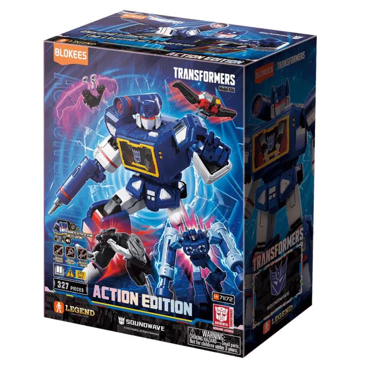 Blokees Transformers Action Edition G1 Soundwave Model Kit product image 12, provided for visual reference and product