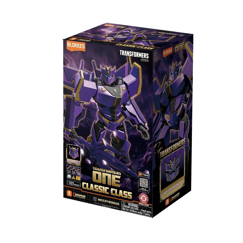Blokees Transformers Classic Class #20 Megatronus (Transformers One) Model Kit product image 5, provided for visual