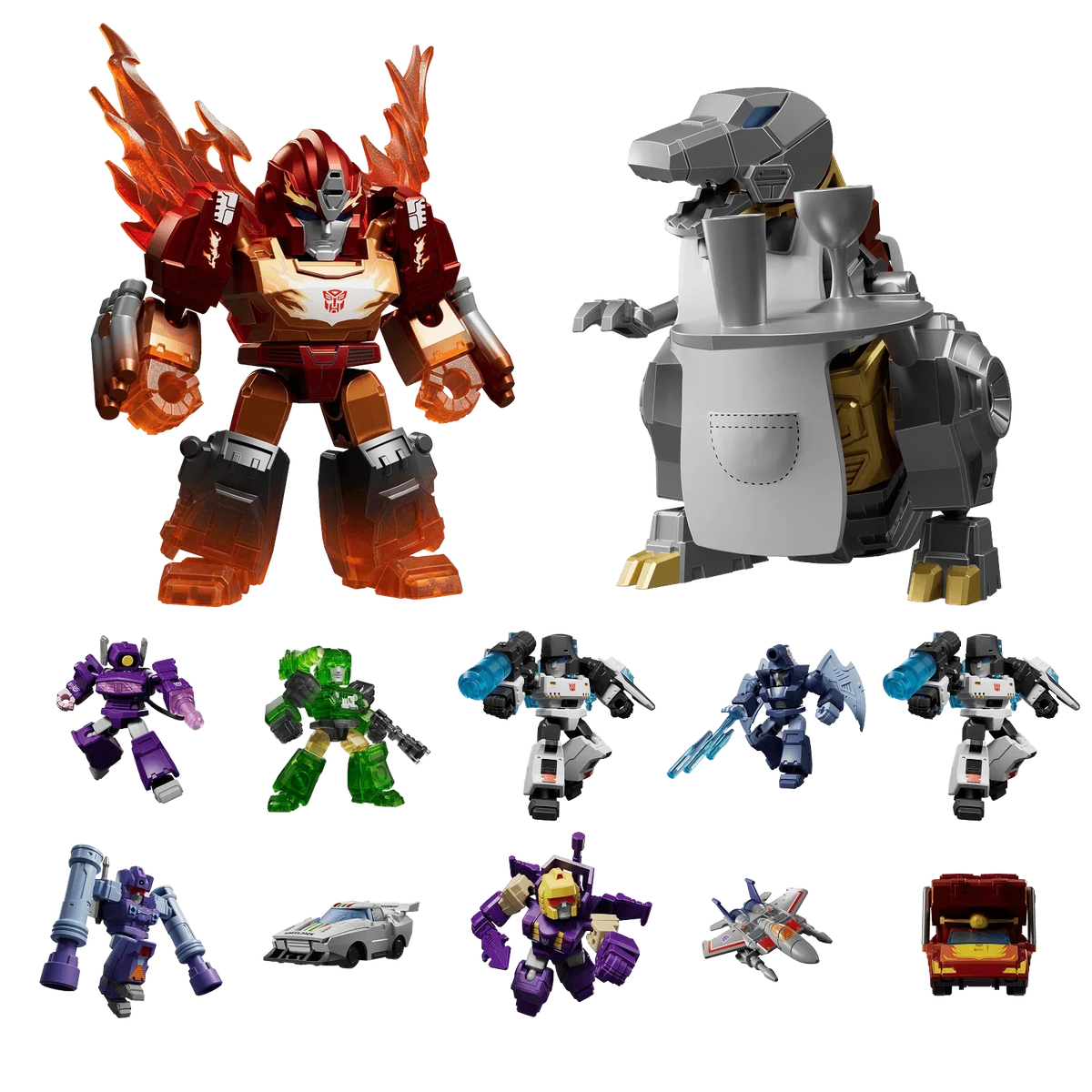 Blokees Transformers Model Kits Defender Version #04 Tyrants Fury Mystery Box Trading Figure Set of 12 product image 1,
