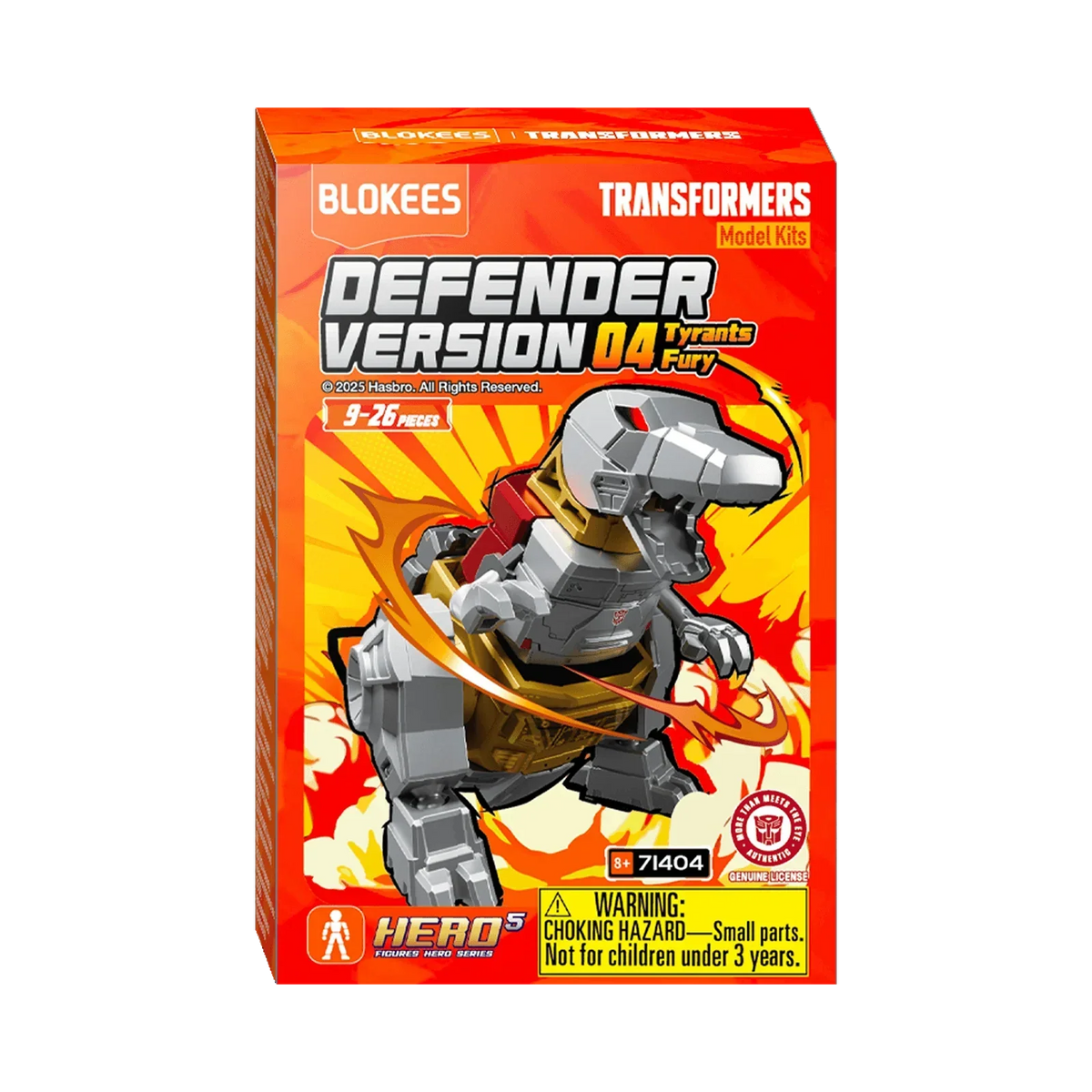 Blokees Transformers Model Kits Defender Version #04 Tyrants Fury Mystery Box Trading Figure Set of 12 product image 15,