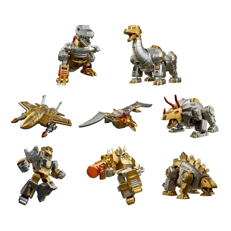 Blokees Transformers Model Kits 2026 X Yearly Version Dinobot Desertion Trading Figure Set of 8 product image 1, provided