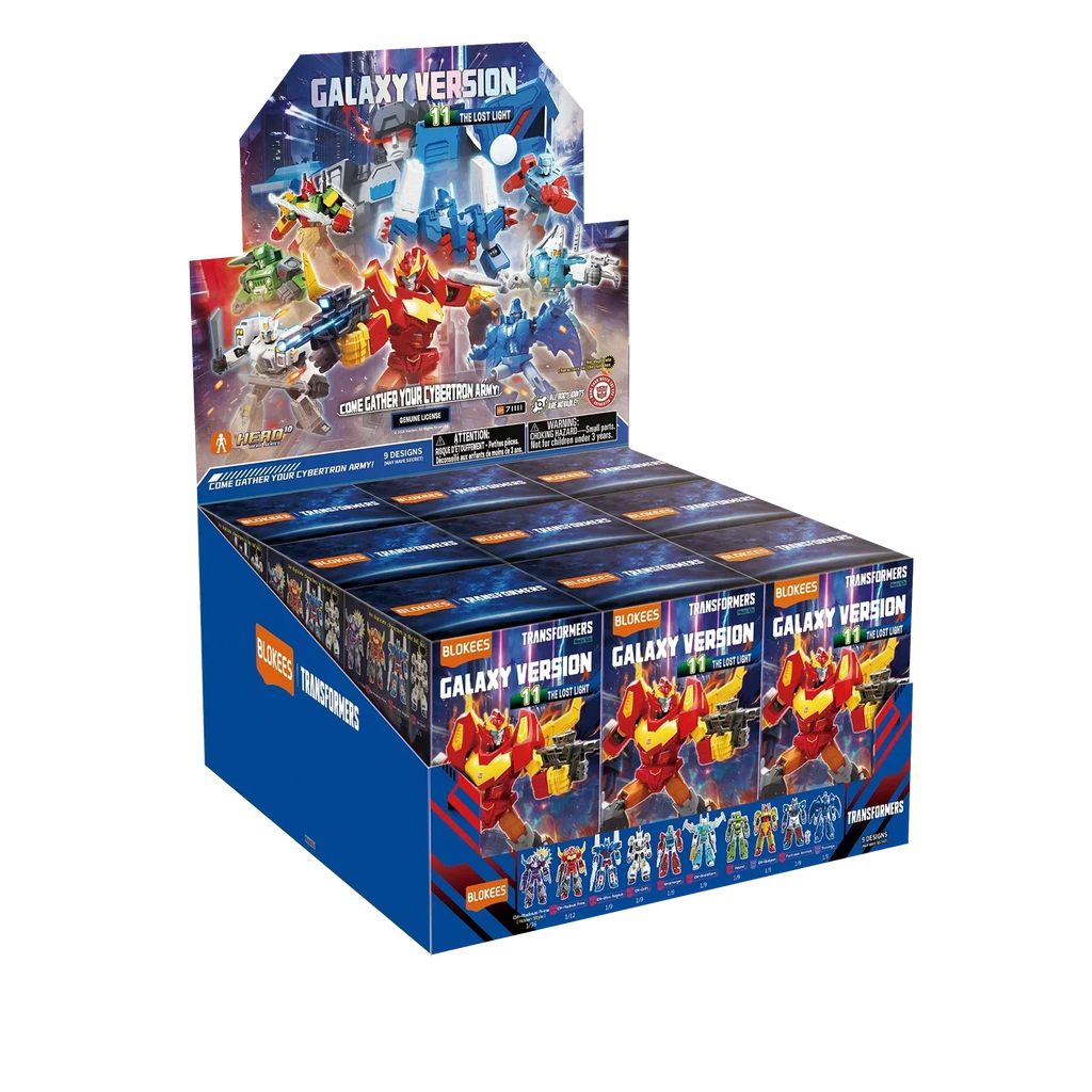 Blokees Transformers Model Kits Experience Galaxy Version #11 The Lost Light Mystery Box Trading Figure Set of 9 product