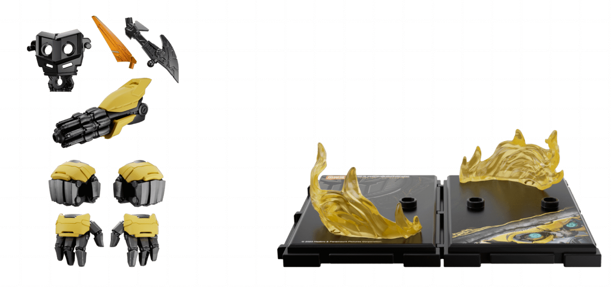 Blokees Transformers Classic Class #02 Bumblebee (Rise of the Beast) Model Kit product image 4, provided for visual
